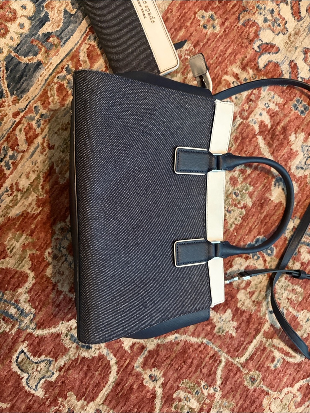 kate spade Jean purse with matching wallet - Picture 4 of 9